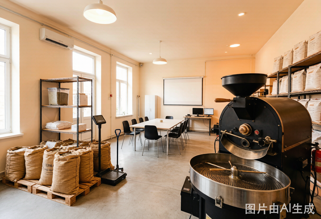 莱漾咖啡培训与制豆